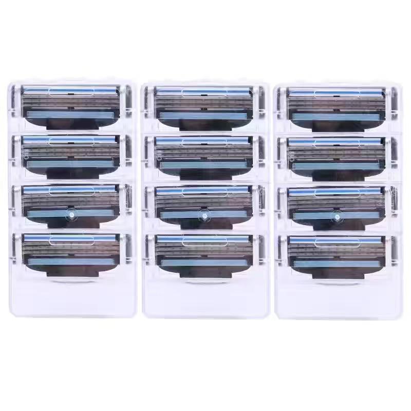 Мужской набор лезвий для бритвы с тройным лезвием для ручного бритья
Мужской набор лезвий для бритвы с тройным лезвием для ручного бритья