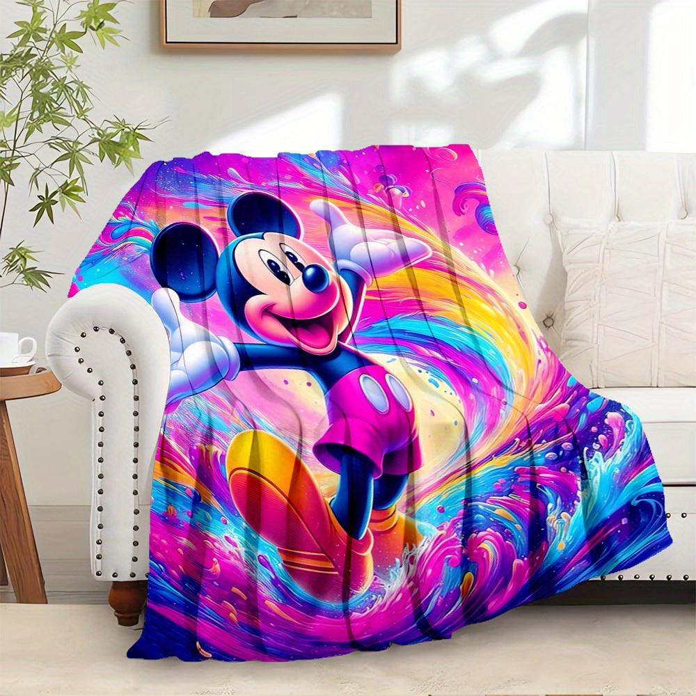 1 pc Flannel Mickey Mouse Colorful Splash Bedding Throw Blanket Sofa Cover Gift Home Decoration Adults Warm Plush Throw Blankets for Couch B 130x150cm
1 pc Flannel Mickey Mouse Colorful Splash Bedding Throw Blanket Sofa Cover Gift Home Decoration Adults Warm Plush Throw Blankets for Couch B 130x150cm
