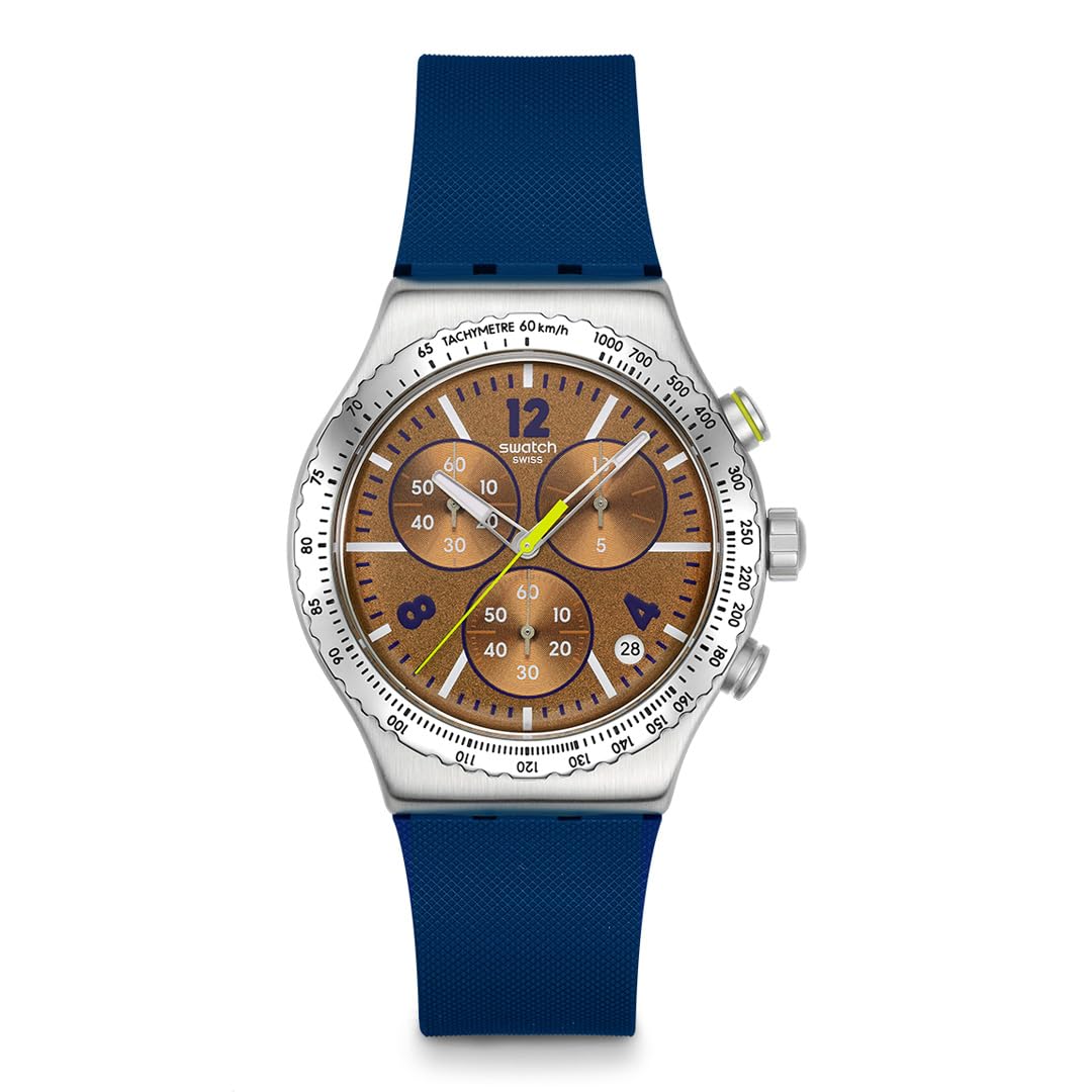 Swatch NEW IRONY CHRONO SIDEREAL GLOW Blue Wristwatch, YVS534, Unisex,
Swatch NEW IRONY CHRONO SIDEREAL GLOW Blue Wristwatch, YVS534, Unisex,