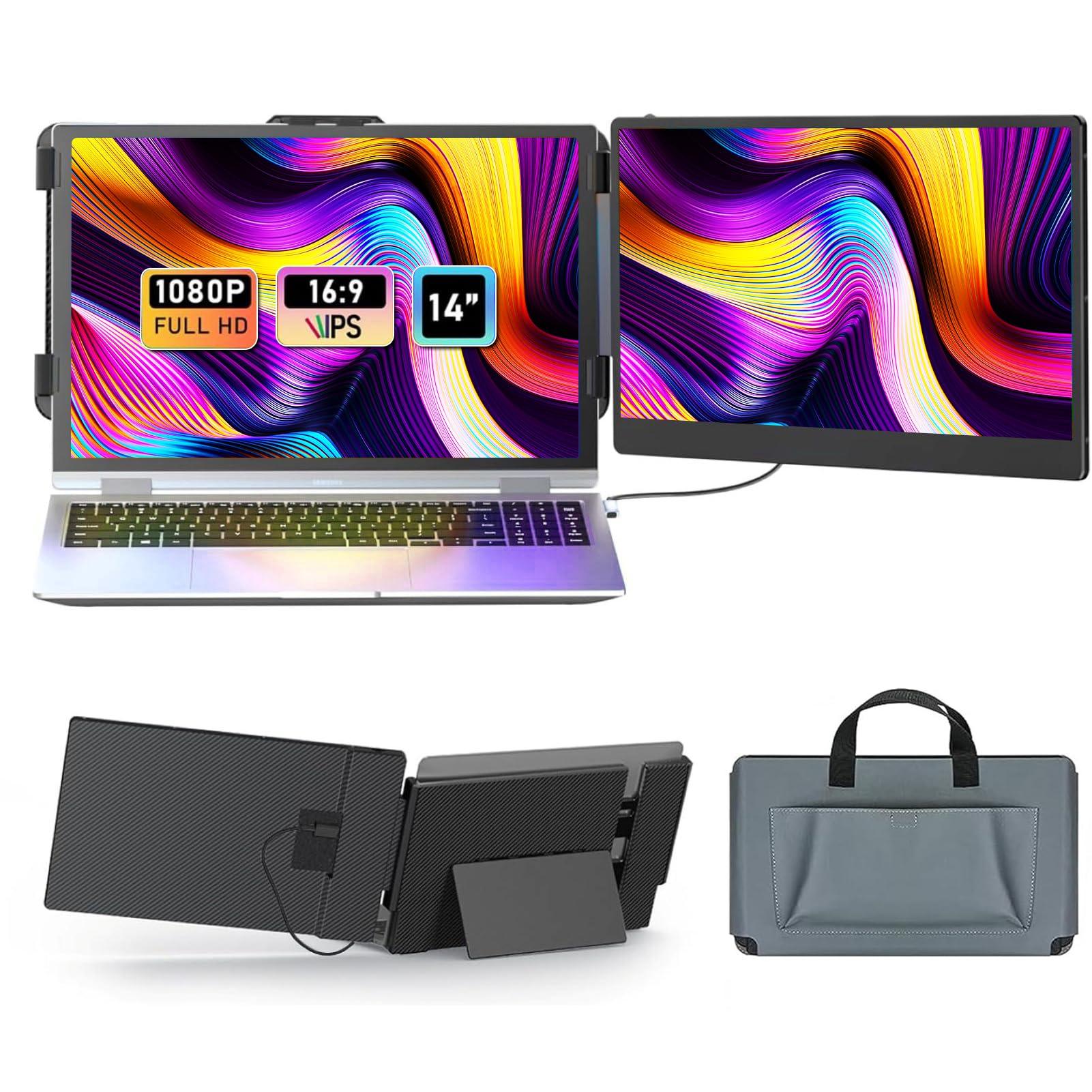 LGGST Portable Monitor FHD 1080P IPS Panel with 300nit High Brightness High Contrast Dual Display Support Rotatable Plug and Play Ideal for Editing чорний
LGGST Portable Monitor FHD 1080P IPS Panel with 300nit High Brightness High Contrast Dual Display Support Rotatable Plug and Play Ideal for Editing чорний