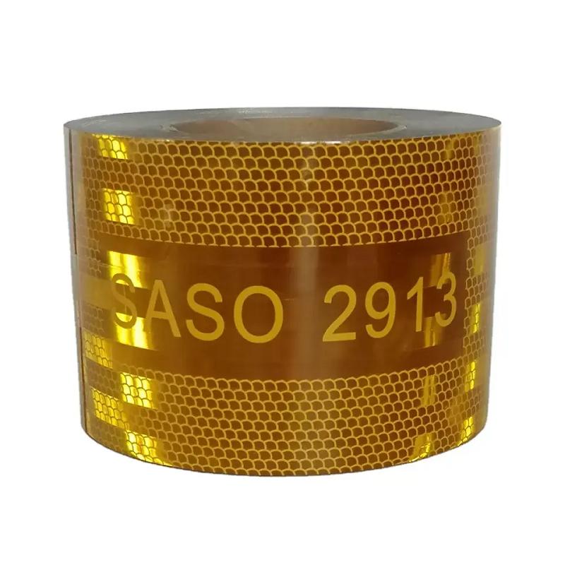 10CM*5M High Quality SASO 2913 Reflective Tapes Plating Aluminium Adhesive Waterproof Stickers Reflectors Strip For Saudi Market
10CM*5M High Quality SASO 2913 Reflective Tapes Plating Aluminium Adhesive Waterproof Stickers Reflectors Strip For Saudi Market