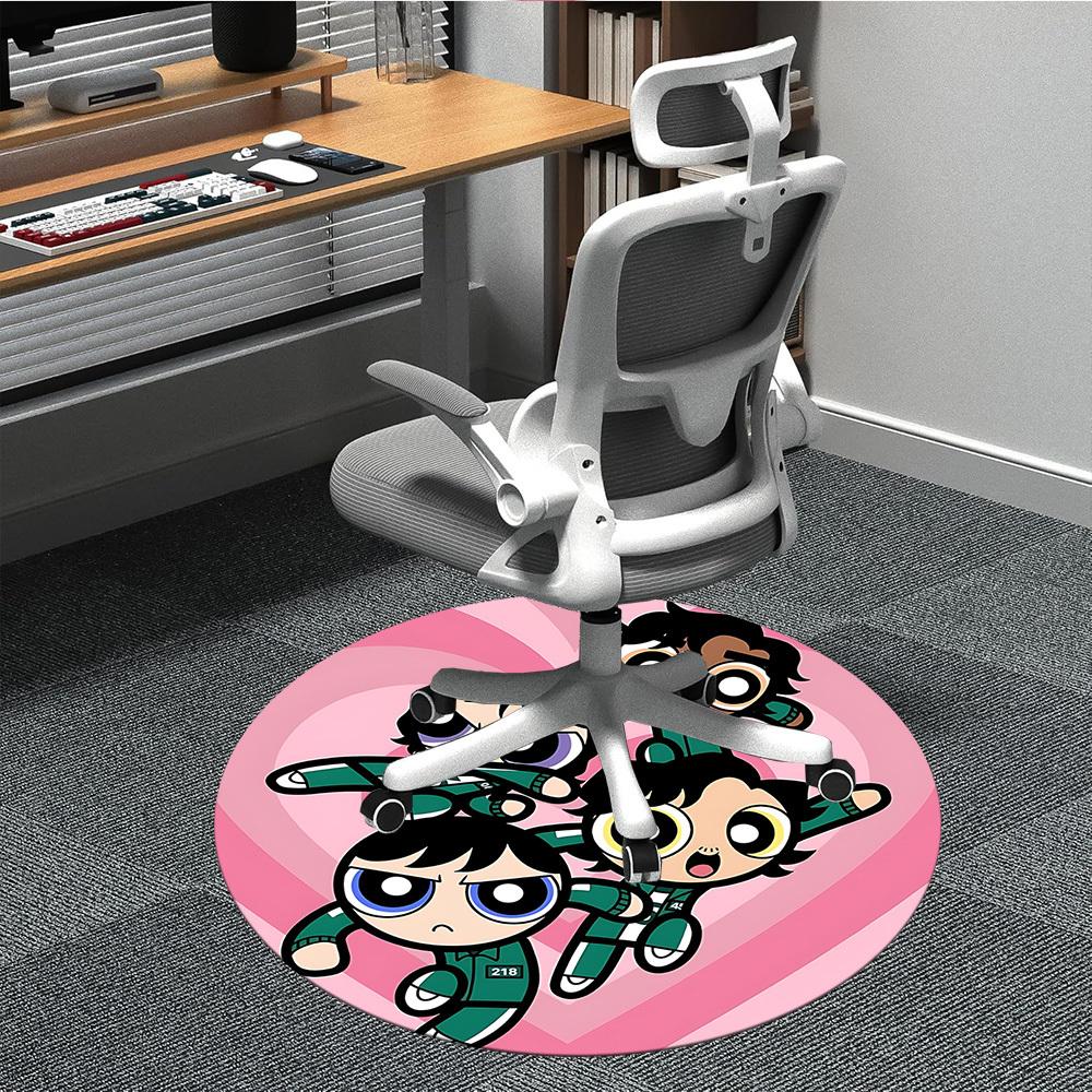 Powerpuff Girls Characters Office Round Area Rug, Indoor Mat Suitable For Office, Under Office Chairs Bedroom Living Room Home Decor, Room Deco187 80cm by 80cm
Powerpuff Girls Characters Office Round Area Rug, Indoor Mat Suitable For Office, Under Office Chairs Bedroom Living Room Home Decor, Room Deco187 80cm by 80cm