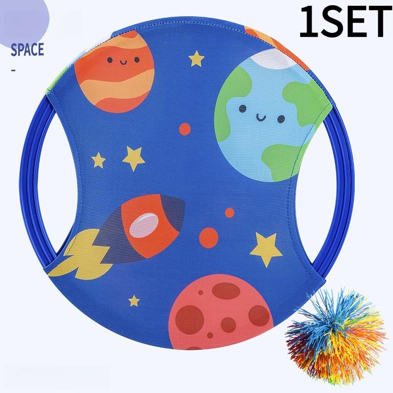 1SET children s tray, elastic ring, parent-child interaction, throwing and receiving, kindergarten sensory training equipment, outdoor sports games
1SET children s tray, elastic ring, parent-child interaction, throwing and receiving, kindergarten sensory training equipment, outdoor sports games