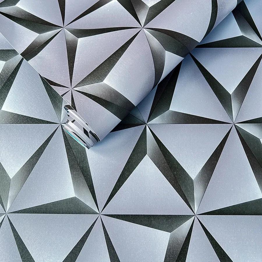 Black Gray Self-adhesive Wallpaper for Dining Room Living Room Bedroom Home Decoration TV Background PVC Self-adhesive Wallpaper 45X300CM білий
Black Gray Self-adhesive Wallpaper for Dining Room Living Room Bedroom Home Decoration TV Background PVC Self-adhesive Wallpaper 45X300CM білий