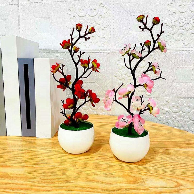 Fake Flower Wintersweet Plum Blossom Artificial Flower Bonsai Simulated Snow Plum Multiple Potted Plants For Desktop Landscaping красный
Fake Flower Wintersweet Plum Blossom Artificial Flower Bonsai Simulated Snow Plum Multiple Potted Plants For Desktop Landscaping красный