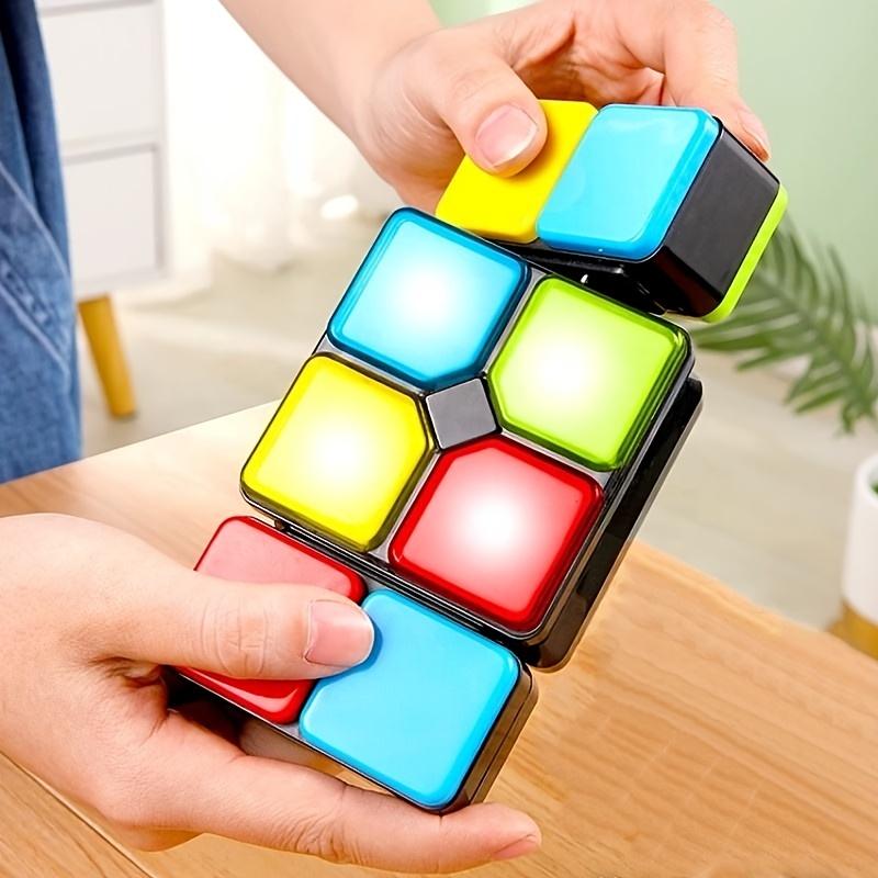 Сменные цвета Speed Cube, новинка, головоломка, забавная подарочная игрушка для детей, электронная игра на память и мозг 4-в-1, игрушка STEM для детей, мальчиков и девочек