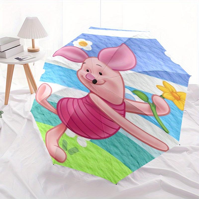 Piglet,Flower,Spring Theme Automatic Compact Folding Cute Umbrella - Portable and Durable, 8-Bone Iron Umbrella for All Weather0707105
Piglet,Flower,Spring Theme Automatic Compact Folding Cute Umbrella - Portable and Durable, 8-Bone Iron Umbrella for All Weather0707105
