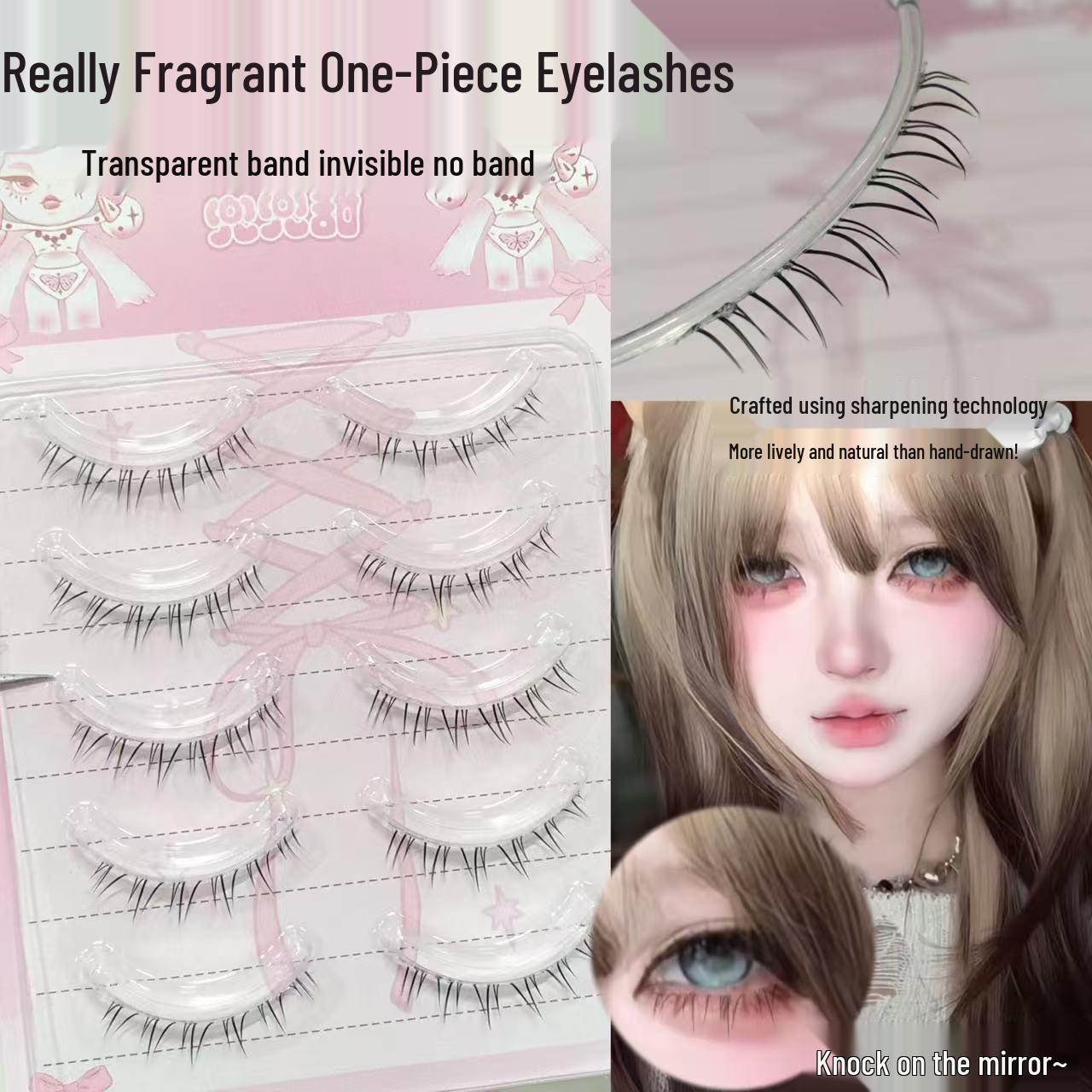 Sweet Fragrance Natural Lash Strips: Realistic, Photogenic, Transparent Stem for a Pure, Wild Look
Sweet Fragrance Natural Lash Strips: Realistic, Photogenic, Transparent Stem for a Pure, Wild Look