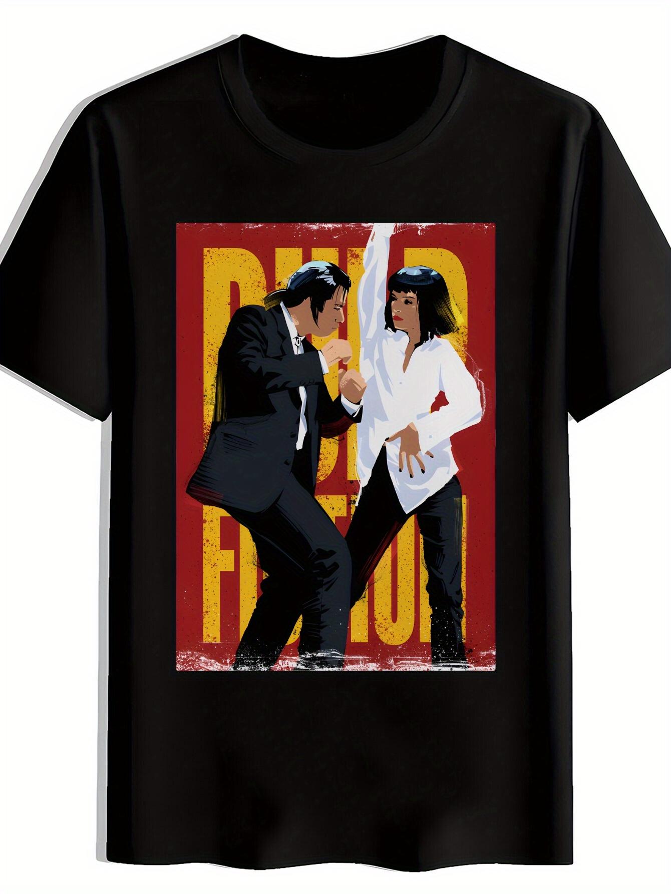 Casual Short Sleeve T-shirt with Daring Graphic Print - Black XL
Casual Short Sleeve T-shirt with Daring Graphic Print - Black XL
