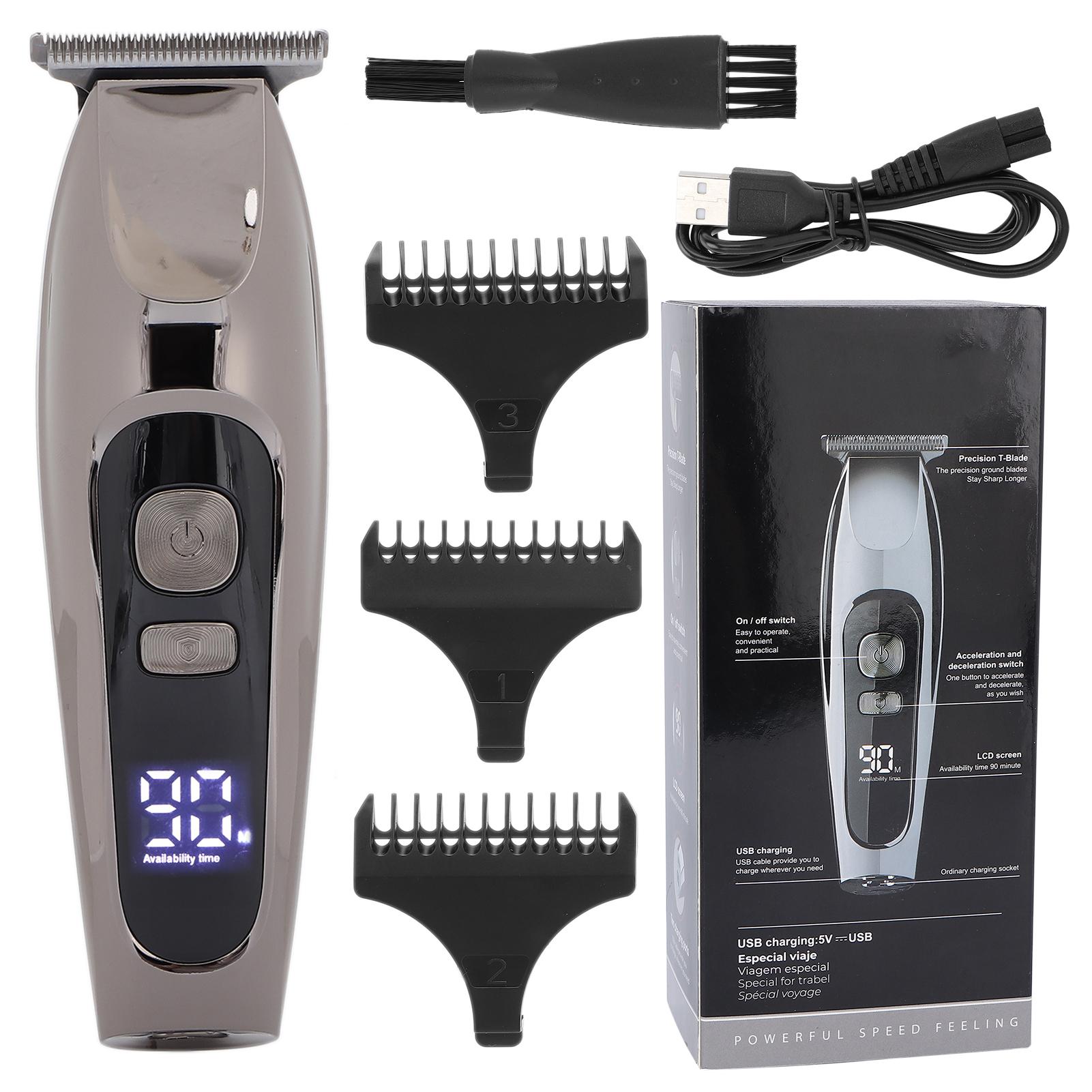 Professional Electric Hair Clippers Baber Hair Cutting Clipper LCD Display Hair Grooming Trimmer
Professional Electric Hair Clippers Baber Hair Cutting Clipper LCD Display Hair Grooming Trimmer