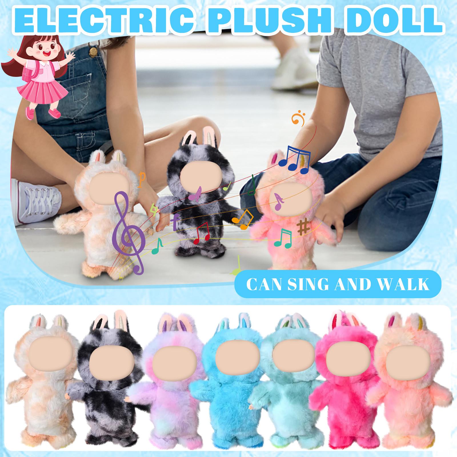 Electric Plush Cartoon Silicone Face Will Glow, Run, And Sing, Kids Birthday Party Preferred Gift For Holidays, Birthdays One Size синій
Electric Plush Cartoon Silicone Face Will Glow, Run, And Sing, Kids Birthday Party Preferred Gift For Holidays, Birthdays One Size синій