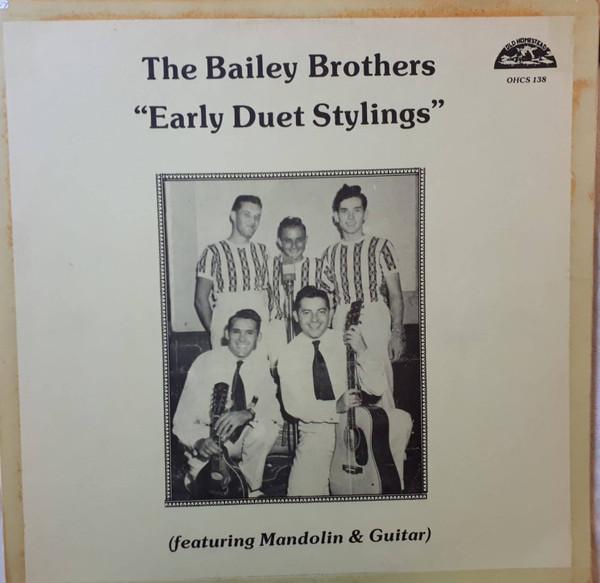 LP Record BAILEY BROTHERS - Early Duet Stylings OHCS138 Old Homestead R 1982 US Folk Used
LP Record BAILEY BROTHERS - Early Duet Stylings OHCS138 Old Homestead R 1982 US Folk Used