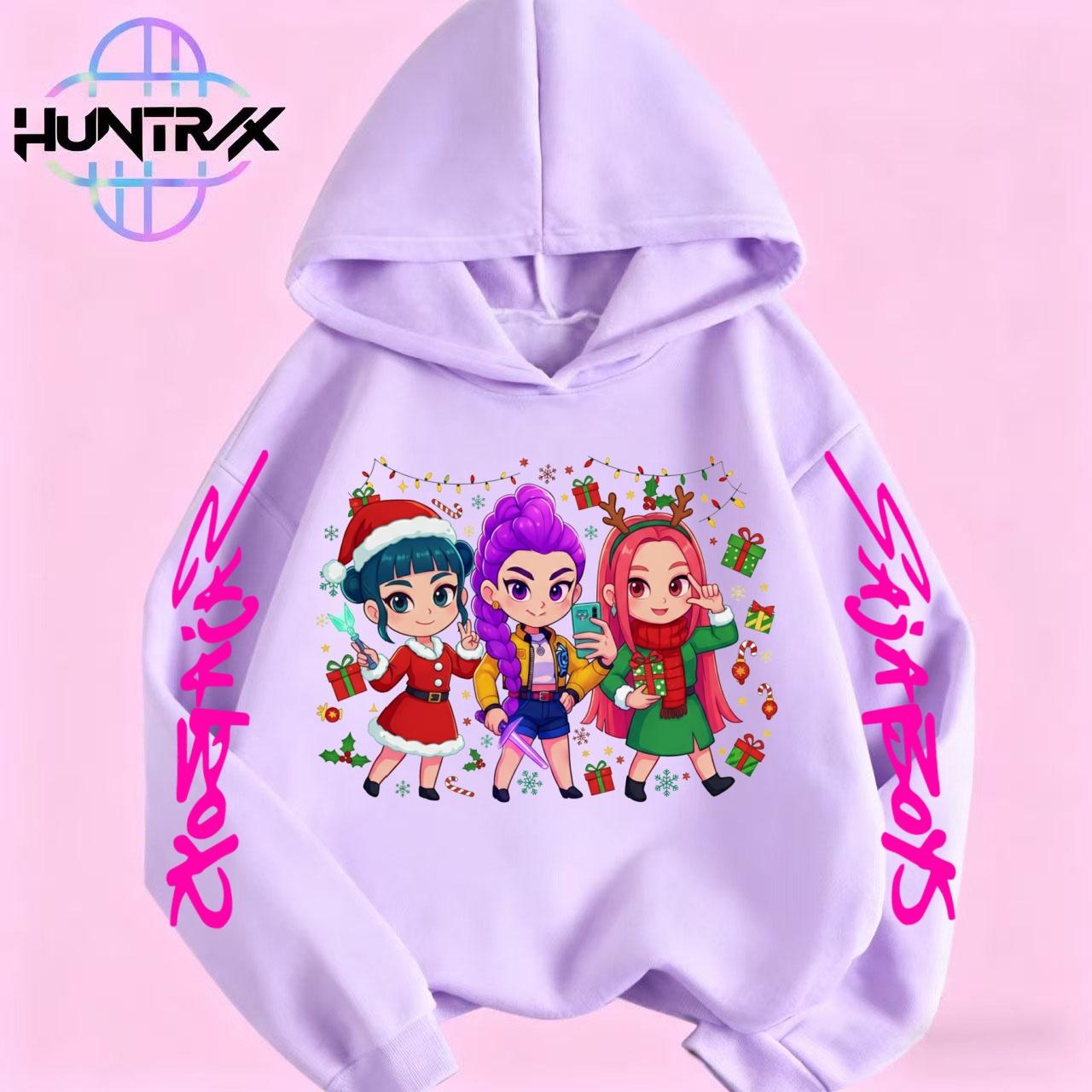 Christmas Anime KPop Devil Hunter Children Kawaii Cartoon Printed Hooded Sweatshirt Hip Hop Daily Casual Street Wear Autumn 120
Christmas Anime KPop Devil Hunter Children Kawaii Cartoon Printed Hooded Sweatshirt Hip Hop Daily Casual Street Wear Autumn 120