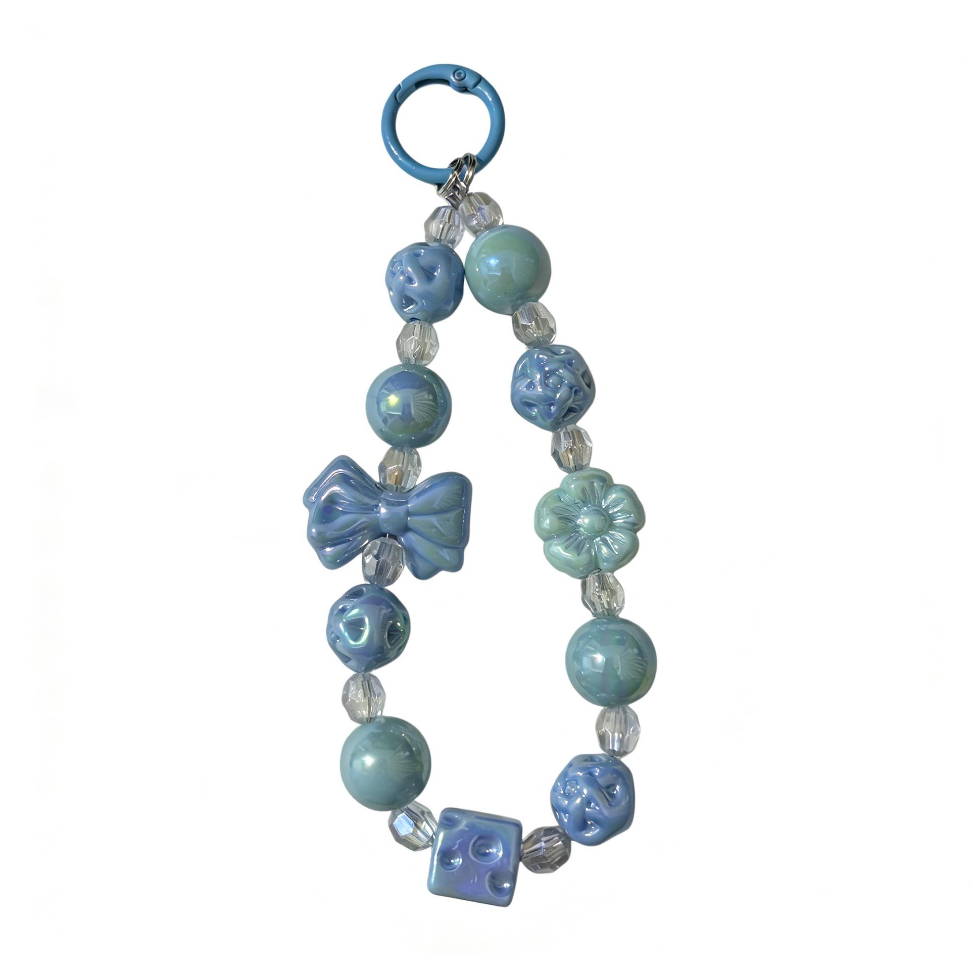 Colorful Butterfly Flower Beaded Phone Lanyard & Bow Knot Keychain A синій
Colorful Butterfly Flower Beaded Phone Lanyard & Bow Knot Keychain A синій