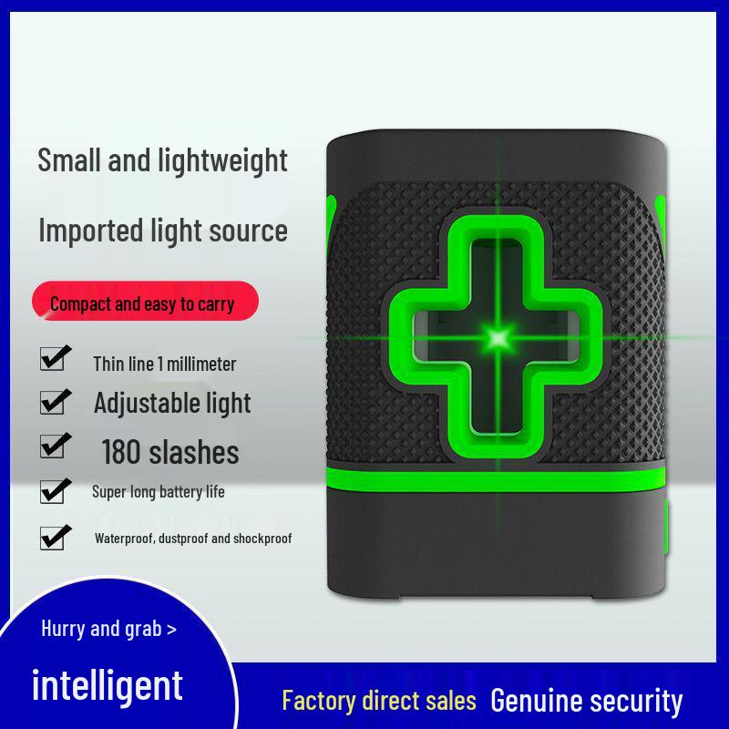 Mini Portable High-Precision Green Laser Level with Automatic 2-Line Drawing 1011153471
Mini Portable High-Precision Green Laser Level with Automatic 2-Line Drawing 1011153471
