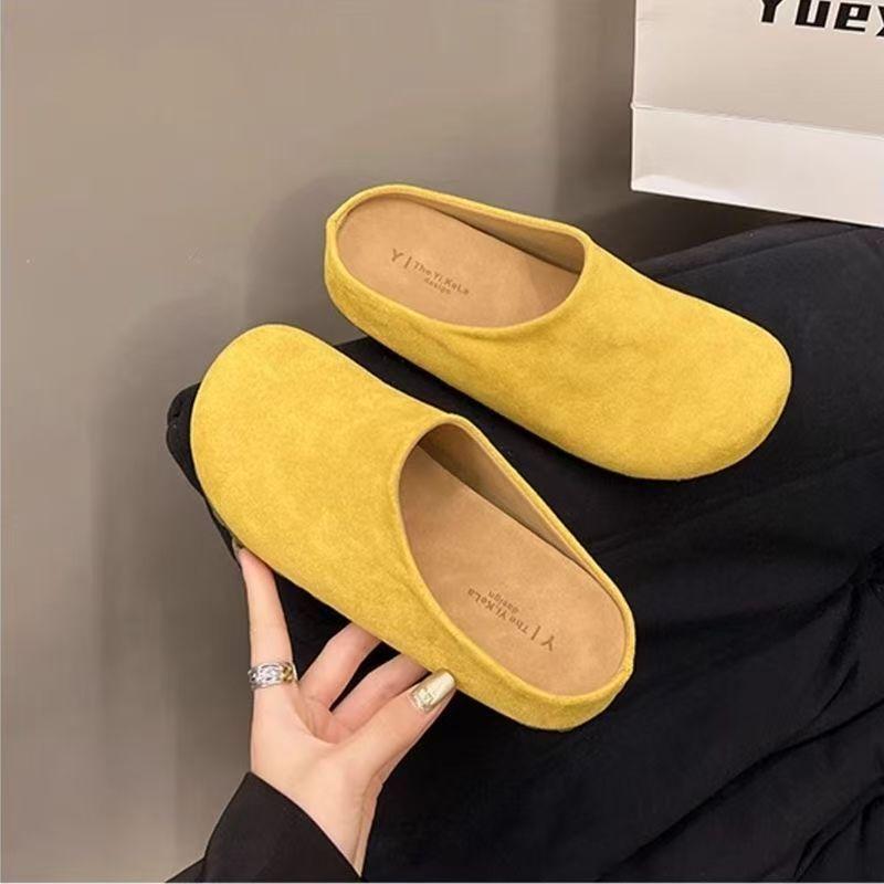 2024 spring and summer new bag head slippers soft sole maternity shoes one pedal retro thick sole inner height increase Birkenstock slippers women 35
2024 spring and summer new bag head slippers soft sole maternity shoes one pedal retro thick sole inner height increase Birkenstock slippers women 35