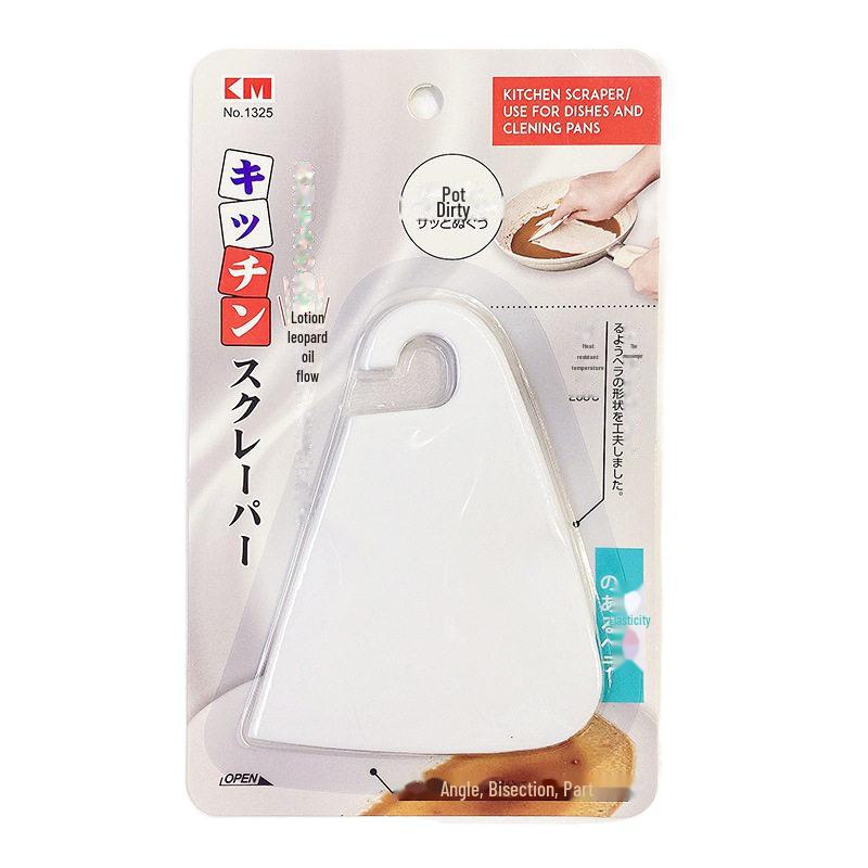 Силиконовый кухонный скребок: Японское средство для удаления масляных пятен из щелей плиты и выпечки.
Силиконовый кухонный скребок: Японское средство для удаления масляных пятен из щелей плиты и выпечки.
