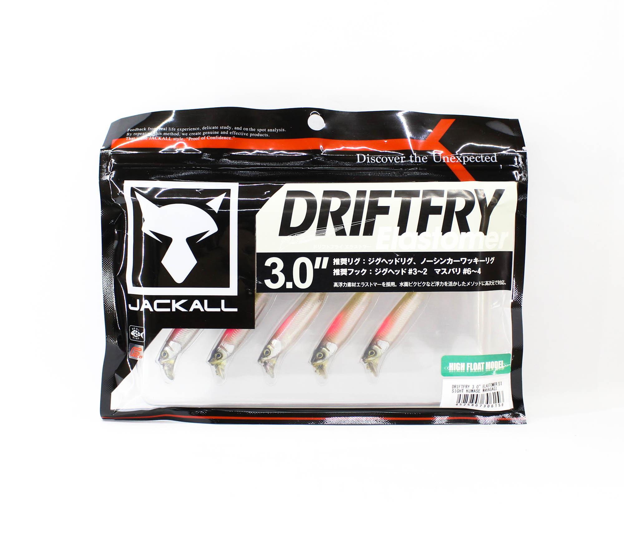 Jackall Soft Lure Drift Fry Elastomer 3 Inch Sight Kuwase Wakasagi (6156)
Jackall Soft Lure Drift Fry Elastomer 3 Inch Sight Kuwase Wakasagi (6156)