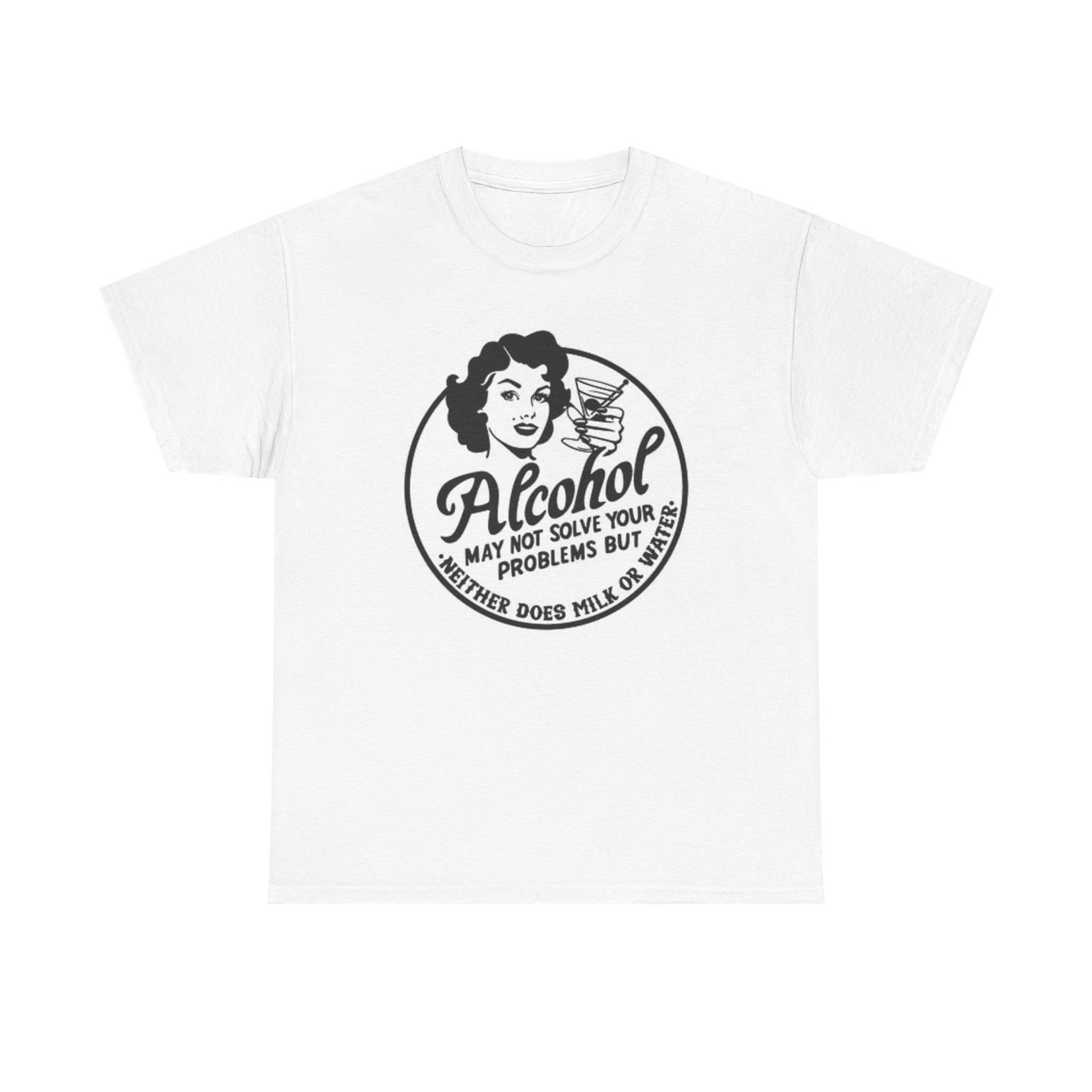 Alcohol Solve Your Problems Funny T Shirt Mens Womens Tees Top Jokes Unisex Heavy Cotton Tee XL
Alcohol Solve Your Problems Funny T Shirt Mens Womens Tees Top Jokes Unisex Heavy Cotton Tee XL