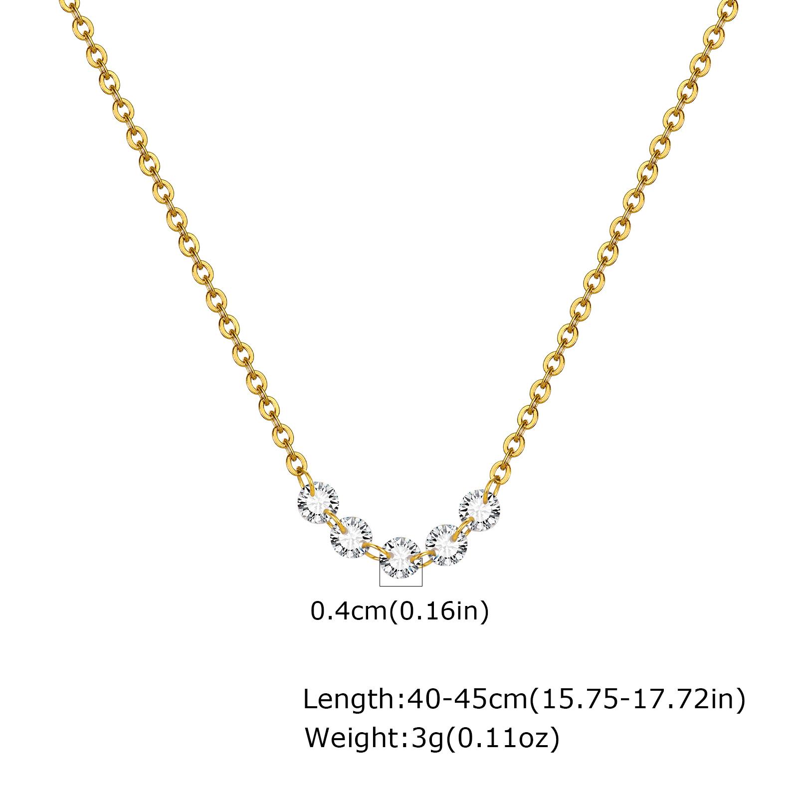 Simple Stainless Steel Jewelry Necklace For Women Chain 18K Gold Color Ins Necklaces Jewelry Mom Girlfriend Valentine s Day Gift
Simple Stainless Steel Jewelry Necklace For Women Chain 18K Gold Color Ins Necklaces Jewelry Mom Girlfriend Valentine s Day Gift