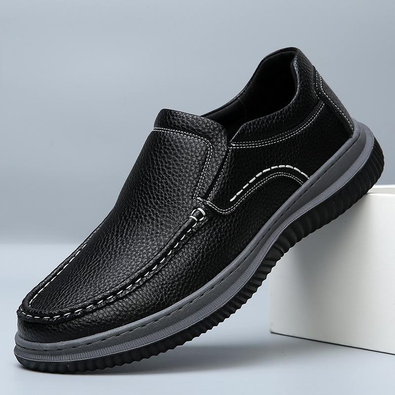 2024 autumn new men s shoes leather loafers soft-soled foot-fitting casual versatile leather shoes one-pedal dad 38
2024 autumn new men s shoes leather loafers soft-soled foot-fitting casual versatile leather shoes one-pedal dad 38