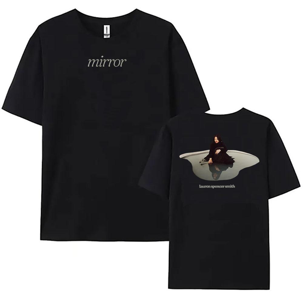 Mirror LAUREN SPENCER SMITH T-shirt Singer Printing Fashion T Shirt Unisex Streetwear Casual Graphic Tshirts Short Sleeve Cotton Tee Top XS чёрный
Mirror LAUREN SPENCER SMITH T-shirt Singer Printing Fashion T Shirt Unisex Streetwear Casual Graphic Tshirts Short Sleeve Cotton Tee Top XS чёрный