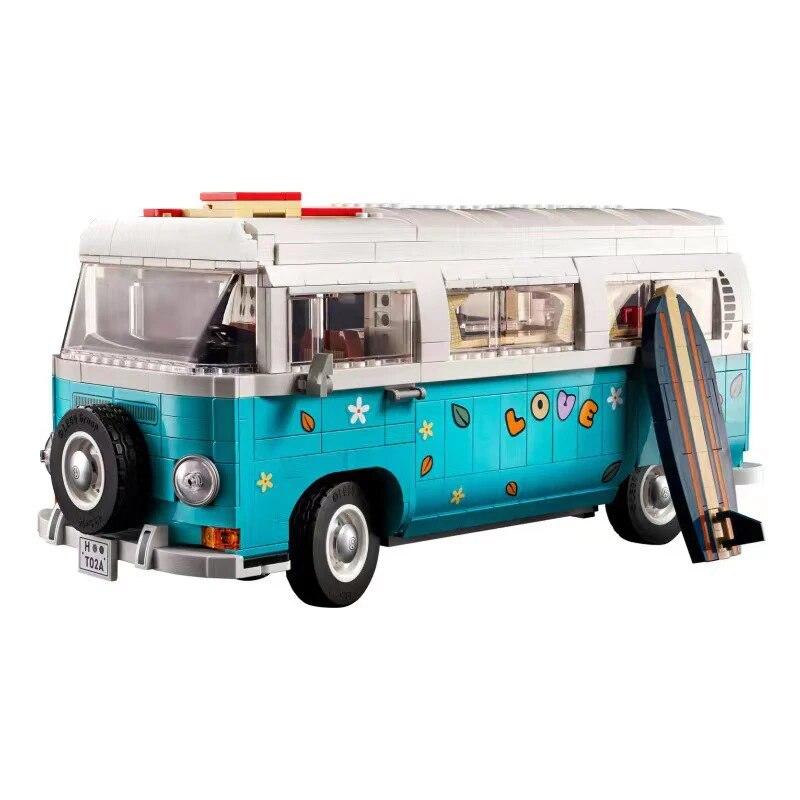 T2 Camper Car Van Модель Строительные блоки Совместимость 10279 DIY Кирпичи Игрушки для детей Рождественский подарок на день рождения
T2 Camper Car Van Модель Строительные блоки Совместимость 10279 DIY Кирпичи Игрушки для детей Рождественский подарок на день рождения