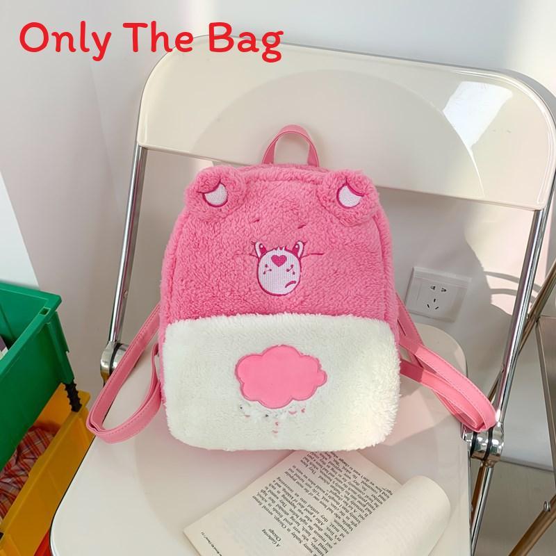 Plush Embroidered Heart Bear Backpack For Students With Durable Nylon Material And Spacious Design розовый
Plush Embroidered Heart Bear Backpack For Students With Durable Nylon Material And Spacious Design розовый