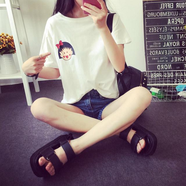 Новая футболка большого размера с короткими рукавами и принтом из мультфильмов для студенток, корейский наряд Bestie 2XL белый
Новая футболка большого размера с короткими рукавами и принтом из мультфильмов для студенток, корейский наряд Bestie 2XL белый