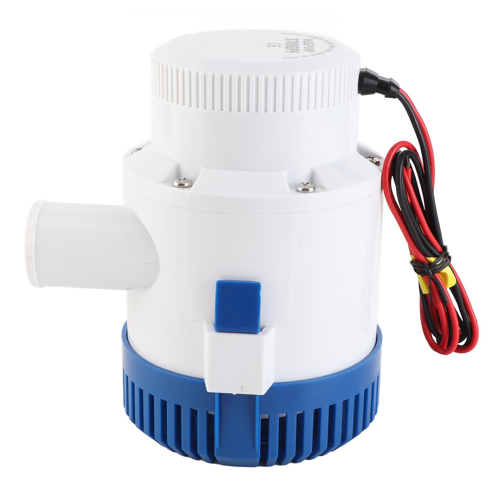 3700 GPH Boat Marine Plumbing Electric Bilge Pump Efficient Low Noise Overheat Prevention 24V
3700 GPH Boat Marine Plumbing Electric Bilge Pump Efficient Low Noise Overheat Prevention 24V