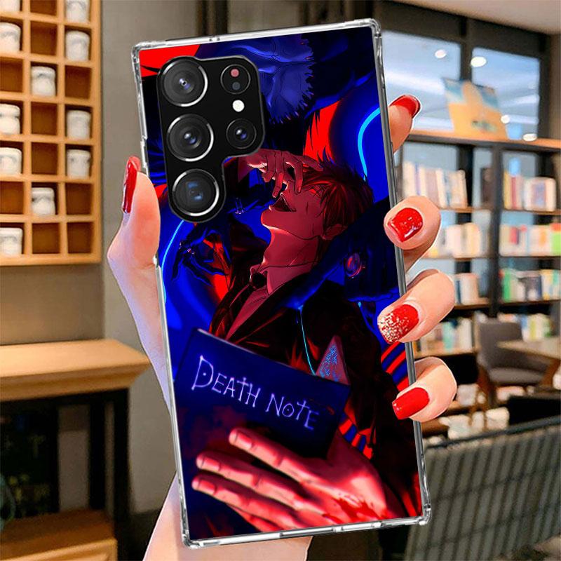 N-Note D-Death Yagami Light Phone Case For Samsung Galaxy S26 S25 Edge S24 Ultra S23 S22 Plus S21 S20 FE Soft Fundas Shell Galax Samsung S25 Edge
N-Note D-Death Yagami Light Phone Case For Samsung Galaxy S26 S25 Edge S24 Ultra S23 S22 Plus S21 S20 FE Soft Fundas Shell Galax Samsung S25 Edge
