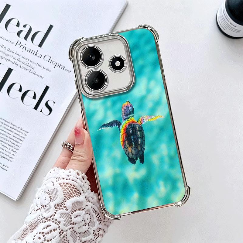 Summer Sea Turtle Cute Soft Phone Case For Xiaomi Redmi Note 14 15 Pro Plus 13 12 11S 11T 5G 10 9S 9 Plating Anti-Fall Fundas Redmi Note 14 5G
Summer Sea Turtle Cute Soft Phone Case For Xiaomi Redmi Note 14 15 Pro Plus 13 12 11S 11T 5G 10 9S 9 Plating Anti-Fall Fundas Redmi Note 14 5G