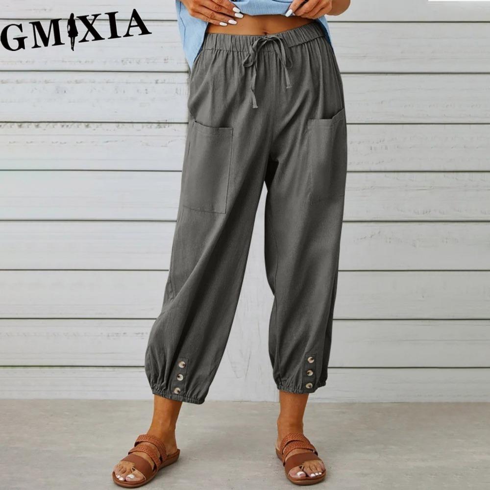 GMXIA 12 Color Women s Fashion Casual Solid Color Print Pants & Capris Trousers M
GMXIA 12 Color Women s Fashion Casual Solid Color Print Pants & Capris Trousers M