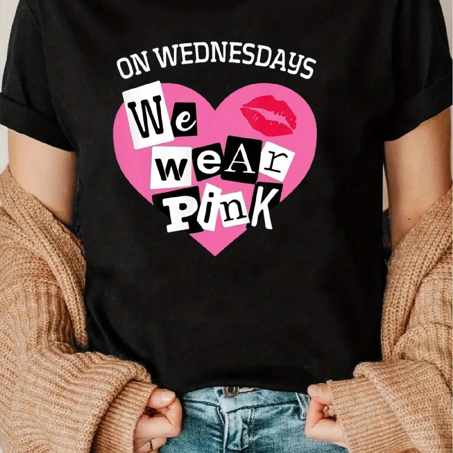 Women s Casual Crew Neck T-Shirt We Wear Heart Print, Slight Stretch, Short Sleeve, Regular Fit, Seaso XXXXXL різнокольоровий
Women s Casual Crew Neck T-Shirt We Wear Heart Print, Slight Stretch, Short Sleeve, Regular Fit, Seaso XXXXXL різнокольоровий