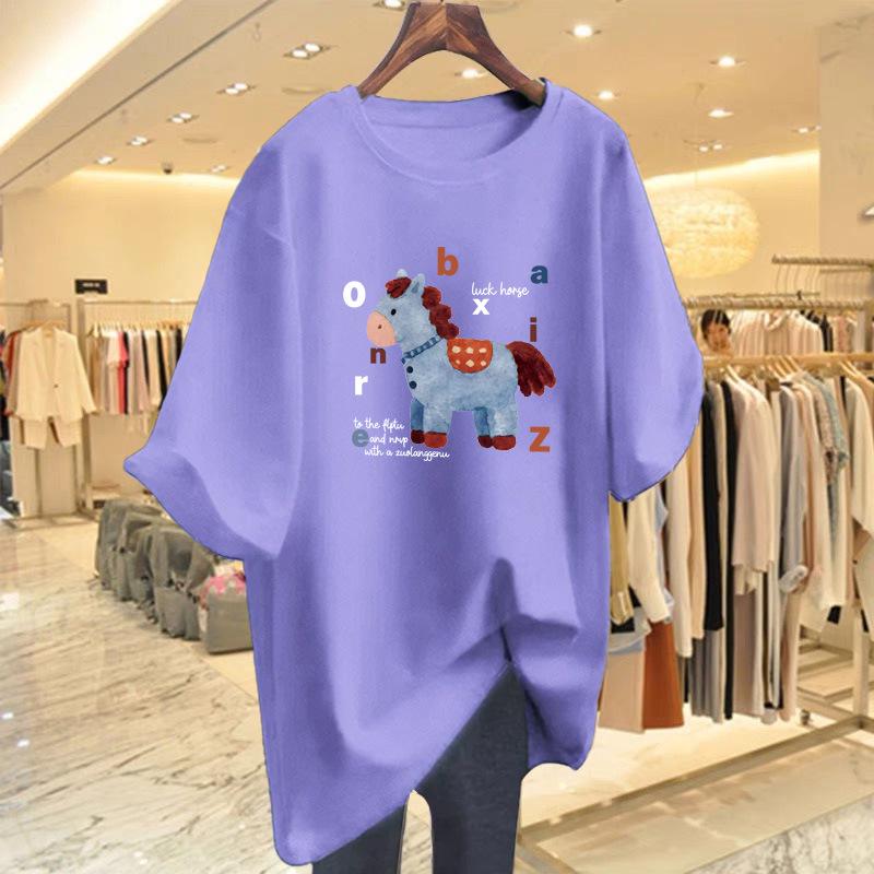 2026 Year of the Horse Red Cotton Women s Loose T-shirt Double Extra Large фіолетовий
2026 Year of the Horse Red Cotton Women s Loose T-shirt Double Extra Large фіолетовий