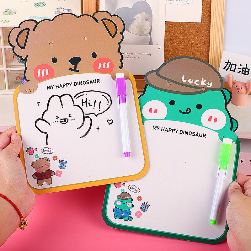 Children s Cartoon Erasable Drawing Board - Cute Doodle & Message Board for Kids, Perfect for Students & Kindergarten Creativity.
Children s Cartoon Erasable Drawing Board - Cute Doodle & Message Board for Kids, Perfect for Students & Kindergarten Creativity.