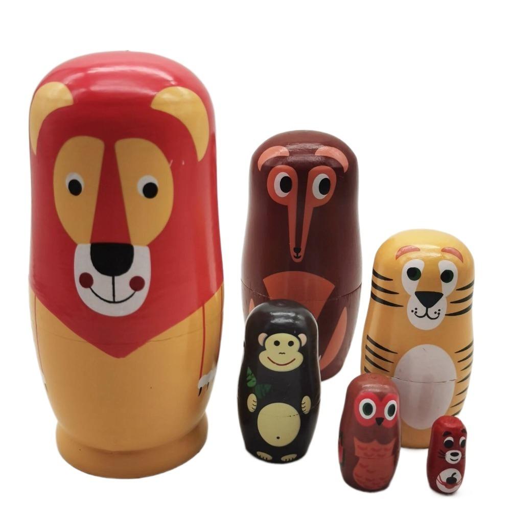 Игрушки для раскрашивания вручную, животные, матрешка, коллекция, куклы ручной работы, складывающиеся в стопку, подарок на день рождения 6 Layer
Игрушки для раскрашивания вручную, животные, матрешка, коллекция, куклы ручной работы, складывающиеся в стопку, подарок на день рождения 6 Layer
