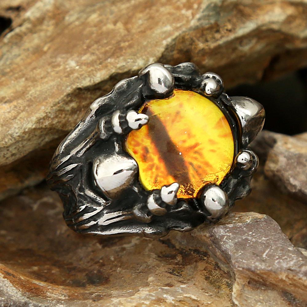Vintage Claw Demon Eye Dragon Ring for Men Punk Hip Hop Stainless Steel Dragon Claw Skull Rings Fashion Jewelry Creative Gift 13
Vintage Claw Demon Eye Dragon Ring for Men Punk Hip Hop Stainless Steel Dragon Claw Skull Rings Fashion Jewelry Creative Gift 13