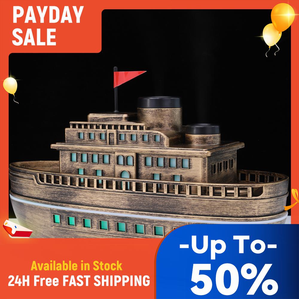 300ML Cruise Ship Essential Oil Diffuser Auto Shut-Off Aroma Diffuser with 7-Color LED Lights 2H/4H Timer for Bedroom China Mainland
300ML Cruise Ship Essential Oil Diffuser Auto Shut-Off Aroma Diffuser with 7-Color LED Lights 2H/4H Timer for Bedroom China Mainland