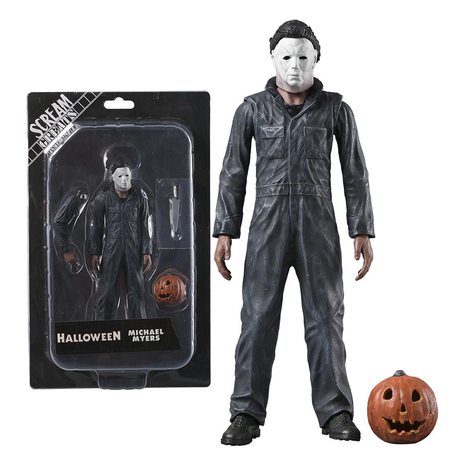 Scream Greats Halloween Michael Myers PVC Action Figure Collectible Model Toy
Scream Greats Halloween Michael Myers PVC Action Figure Collectible Model Toy