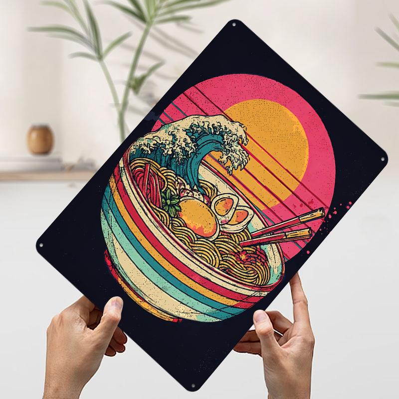 Retro Ramen Japanese Metal Poster Customized Wall Art Retro Vintage Tinplate Signs for Decoration At Home Decor Items Man Cave 7.9x11.8In(20x30cm)
Retro Ramen Japanese Metal Poster Customized Wall Art Retro Vintage Tinplate Signs for Decoration At Home Decor Items Man Cave 7.9x11.8In(20x30cm)