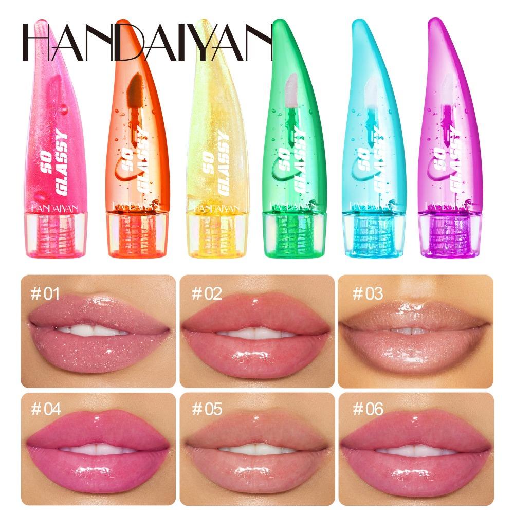 HANDAIYAN Nije Produkt Waarme Lip-kleur Увлажняющее средство для губ Voedende Lip Oaljesgloss Spegel Pearel Ljocht Lip Lip Glek
HANDAIYAN Nije Produkt Waarme Lip-kleur Увлажняющее средство для губ Voedende Lip Oaljesgloss Spegel Pearel Ljocht Lip Lip Glek