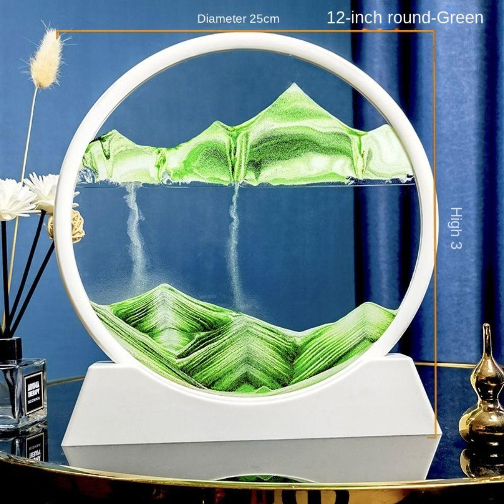 Глубоководный песчаный декор 3D зыбучие пески Картина Новые жидкие песочные часы Домашний декор White зелёный
Глубоководный песчаный декор 3D зыбучие пески Картина Новые жидкие песочные часы Домашний декор White зелёный