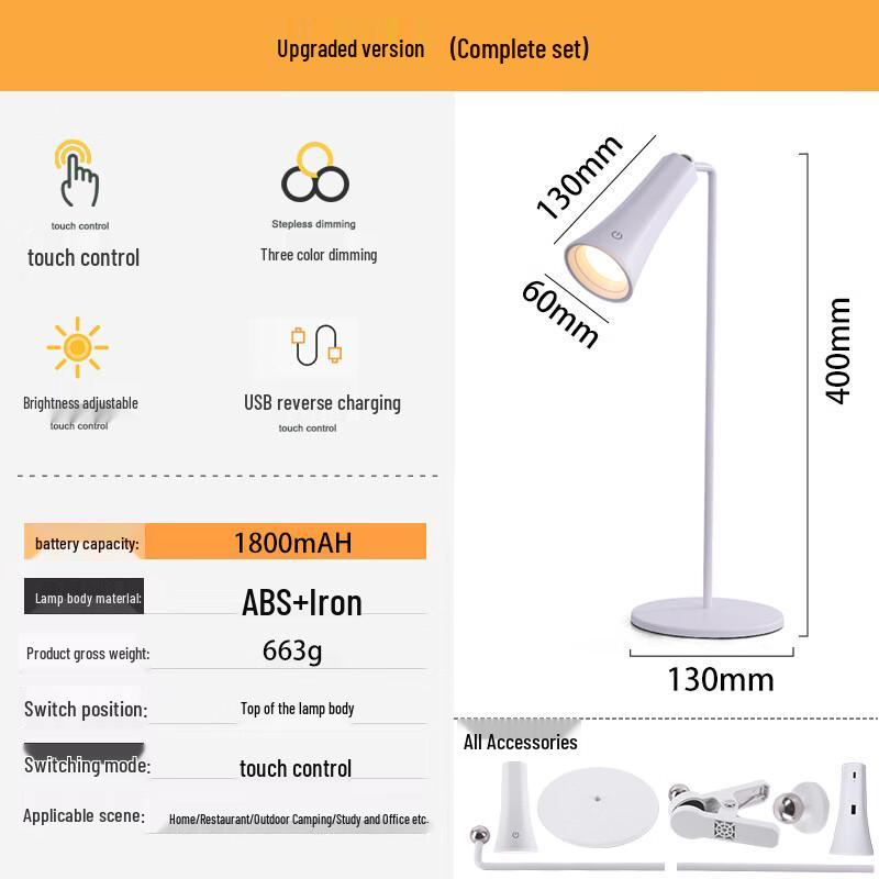 Ou Jie Wang Magnetic Clip Desk Lamp
Ou Jie Wang Magnetic Clip Desk Lamp