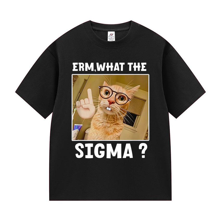 Erm What The Sigma Funny Cute Meme Graphic T Shirt Unisex Women Fashion Oversized T Shirts Humor Style Short Sleeve Tops Tshirt 4XL
Erm What The Sigma Funny Cute Meme Graphic T Shirt Unisex Women Fashion Oversized T Shirts Humor Style Short Sleeve Tops Tshirt 4XL