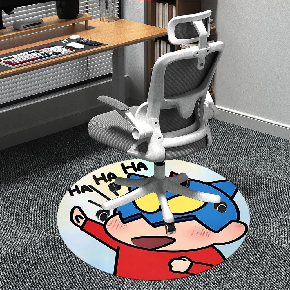 1PC Crayon Shin-chan Office Round Area Rug, Indoor Mat Suitable For Office, Under Office Chairs Bedroom Living Room Home Decor, Room Deco1101 80cm by 80cm
1PC Crayon Shin-chan Office Round Area Rug, Indoor Mat Suitable For Office, Under Office Chairs Bedroom Living Room Home Decor, Room Deco1101 80cm by 80cm