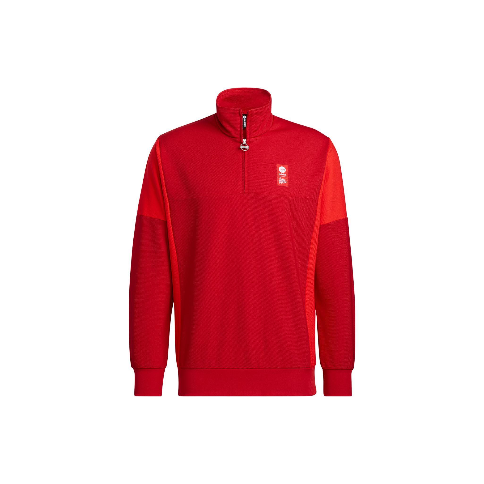 Adidas Neo Color Block Half Zip Design Sports College Sweatshirt Men sweatshirt Red HC9728 S
Adidas Neo Color Block Half Zip Design Sports College Sweatshirt Men sweatshirt Red HC9728 S