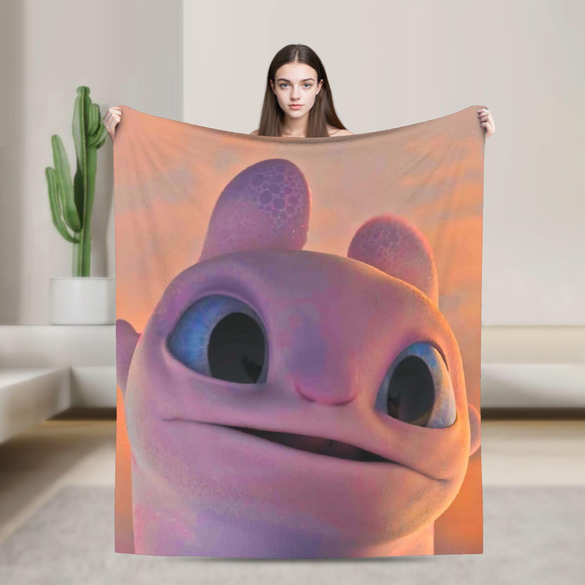 Cartoon cute T-Toothless Flannel Blanket Winter Super Warm Throw Blanket for Child Outdoor Novelty Bedspread Sofa Bed Cover 30x40in
Cartoon cute T-Toothless Flannel Blanket Winter Super Warm Throw Blanket for Child Outdoor Novelty Bedspread Sofa Bed Cover 30x40in