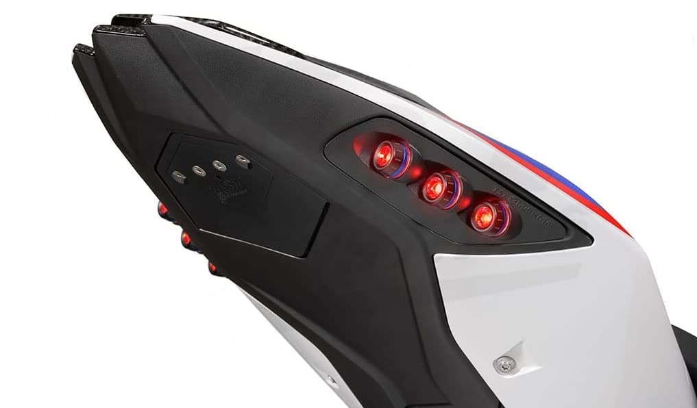 TST Industries BMW S1000RR LED задні ліхтарі з покажчиком повороту (19-22) Вбудований (Червоний) 20BMWS1KINT-R червоний
TST Industries BMW S1000RR LED задні ліхтарі з покажчиком повороту (19-22) Вбудований (Червоний) 20BMWS1KINT-R червоний
