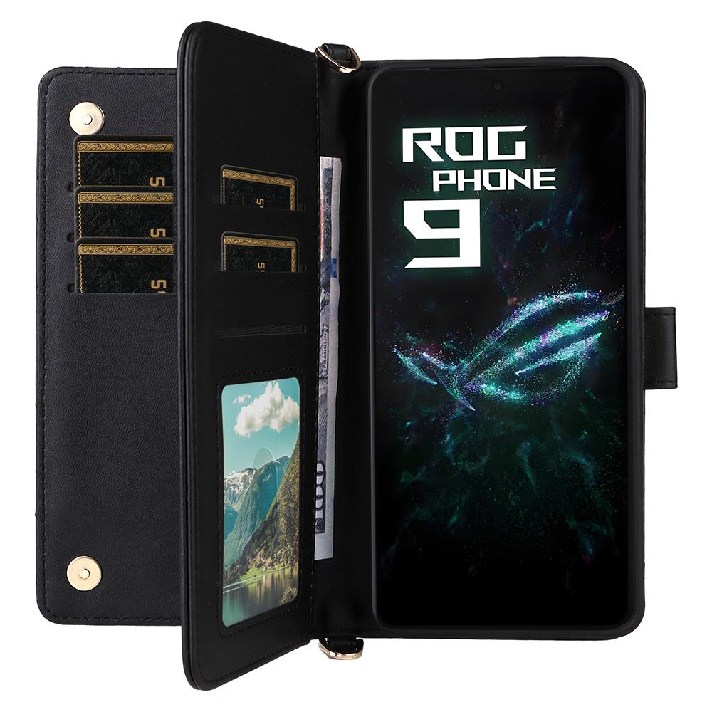 For Asus ROG Phone 9 5G/Phone 9 Pro 5G Case with Shoulder Strap Wallet Leather Phone Cover Brown
For Asus ROG Phone 9 5G/Phone 9 Pro 5G Case with Shoulder Strap Wallet Leather Phone Cover Brown
